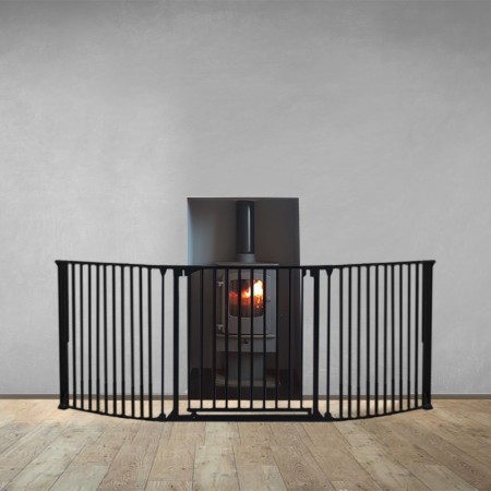 70cm + 90gate + 70cm/Total 230cm : 3 Panel Fireguard (Large)