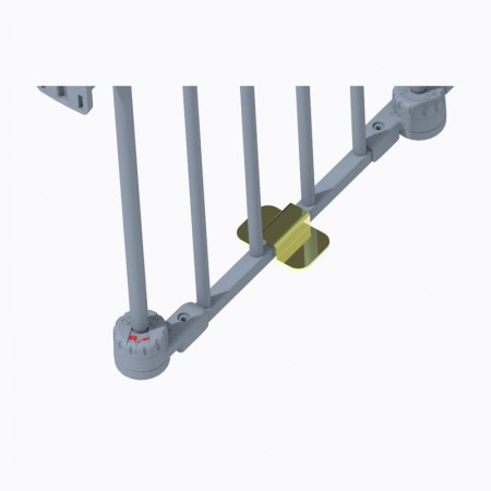 nursery fire guard floor brackets