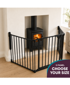 3 PANEL CHOOSE YOUR SIZE BABY FIREGUARD