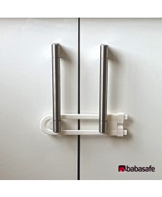 baby cabinet lock no screws