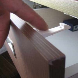 Hidden Drawer/Cabinet Lock