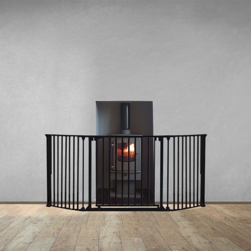 49cm + 90gate + 49cm/Total 188cm : 3 Panel Fireguard (Medium)