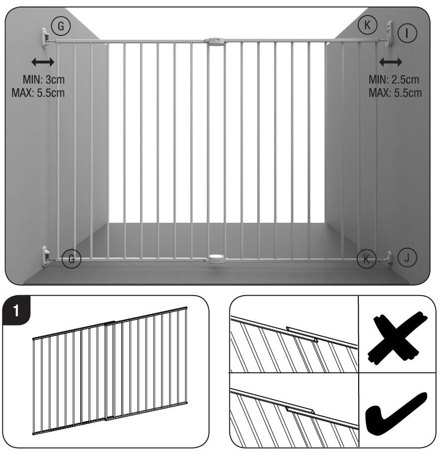 extendable extra wide baby gate